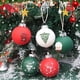 thumbnail image 5 of 2/12 bolas navideñas rojas y verdes para adornos de árbol de Navidad, bolas colgantes de Año Nuevo, regalo para fiestas en el hogar, suministros de decoración navideña, 5 of 5