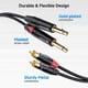 thumbnail image 2 of Cable de audio Matters Dual TS de 1/4 pulgadas a Dual RCA de 1,8 m, 2 of 7