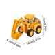 thumbnail image 3 of Vehículo de juguete de ingeniería a escala para niños, modelo de coche de plástico prensado., 3 of 6