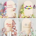 thumbnail image 2 of Coolmade 7.2ft Wedding Arch Cover Spandex Fitted Wedding Stand Cover for Ceremony Decoration Beige, 2 of 7