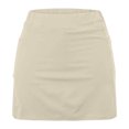 thumbnail image 5 of biudgviw Womens Tennis Skirt High Waisted Workout Golf Skirt with Shorts Solid Color Summer Comfy Athletic Skorts, 5 of 6