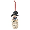 thumbnail image 1 of The Pavilion Gift Company Snowman Holding Bluebird Ornament, 4-1/4-Inch, 1 of 4