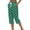 Green-Pants for Women, variant on Hilenly Cotton Capri Pants for Women Loose Fit Casual Straight Leg Drawstring Elastic Waist Cropped Pant Summer Polka Dot Pants
