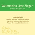 thumbnail image 2 of Celestial Seasonings Watermelon Lime Zinger Caffeine-Free Herbal Tea Bags (20 Count), 2 of 5