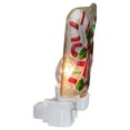 thumbnail image 3 of Northlight Candy Canes and Holly Glass Christmas Night Light - 4", 3 of 4