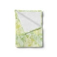 thumbnail image 2 of Lemons Soft Flannel Fleece Throw Blanket, Hand Drawn Style Mingled Design of Lemon and Lime Models, Cozy Plush for Indoor and Outdoor Use, 50" x 60", Yellow Green Fern Green, by Ambesonne, 2 of 5