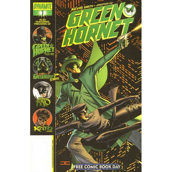 Green Hornet (Dynamite) FCBD #1 VF ; Dynamite Comic Book