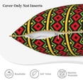 thumbnail image 3 of KLL Classic Color Music Decorative Throw Pillow Covers Velvet Soft for Couch Sofa Bedroom Living Room Outdoor (No pillow core)- 18"x18", 3 of 5