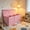 Pink, variant on EASHZMFYTBF 3-Grid Extra-Large Children's Toy Box, Storage Box, Foldable and Sturdy Storage and Organizing Box with Mesh Pockets, Size 40 Inches *14 Inches *16 Inches, Storage Basket,Purple