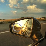 BESTYASH Rotatable Side Mirror for Cars Silver 2 Pairs Useful Rearview Mirror Provide More Visibility