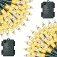 thumbnail image 1 of String Lights ZAIYW, 2 unidades, 7 m, 70 LED, temporizador que funciona con pilas, 1 of 7