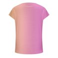 thumbnail image 4 of QLEICOM Women's Tee Shirts, Gradient Color Print Short Sleeve Crew Neck Tee Casual Loose Fit Summer Shirt Tops, Plus Size Gradient Loose Tops, Tees & Blouses for Women S-5XL, 4 of 4