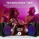 thumbnail image 2 of Vorago KSP-350 Bocina Karaoke, 8" Potencia 30W, Bluetooth 5.3, Micrófono Inalámbrico, Luces RGB + Disco, TWS, USB/SD/FM/AUX, Batería Recargable, Ideal Fiestas, 2 of 5