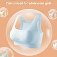 thumbnail image 6 of Uccdo 5-Pack Girls Casual Eveyday Bra Sets 10-18T Teens Girl Sports Training Bra Wireless Padded Crop Cami Bras For Junior Big Girls, 6 of 8
