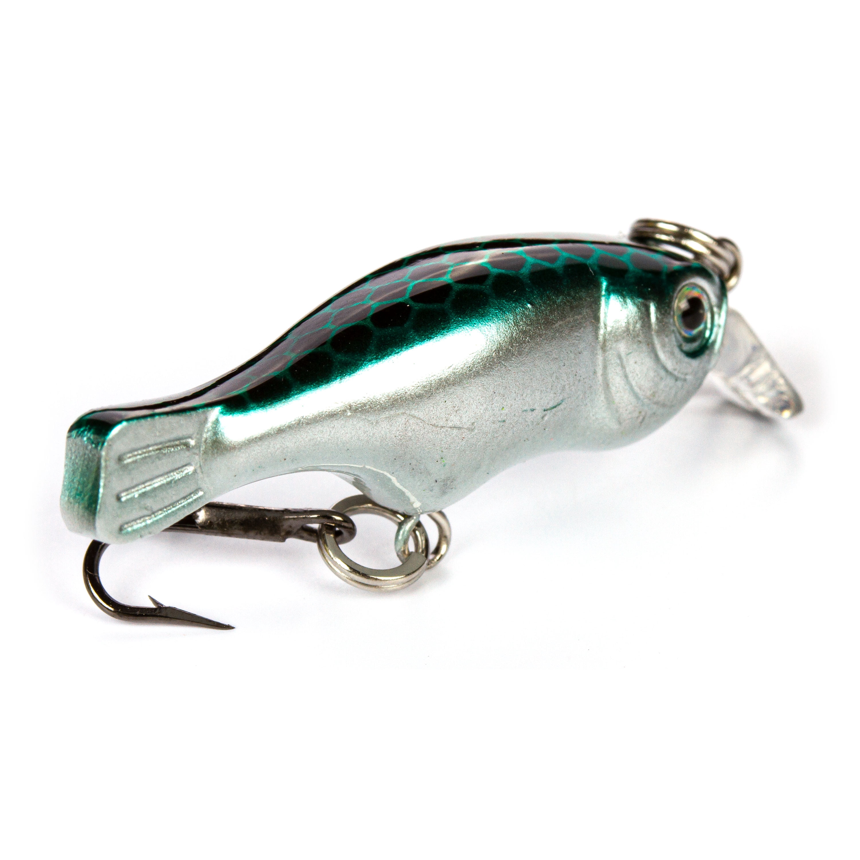 Ozark Trail Freshwater Mini Minnow Fishing Lure, Natural Minnow, 1/16 oz