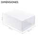 thumbnail image 4 of Paquete de 6 Cajas de Almacenamiento para Zapatos Gaon Zapatera Blanco, 4 of 5
