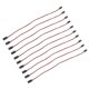 thumbnail image 5 of Cable de extensión de clavija, 10 piezas, cable de extensión de núcleo de latón servo de 3 clavijas, cable de conexión servo de respuesta rápida, 5 of 8