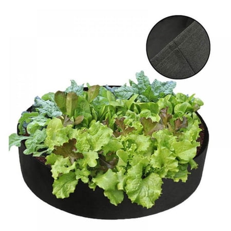 30 Gallon Large Grow Bag  Heavy Duty Fabric Round Raised Garden Bed Planter Pots for Planting Herb Flower Vegetable Potato Plants