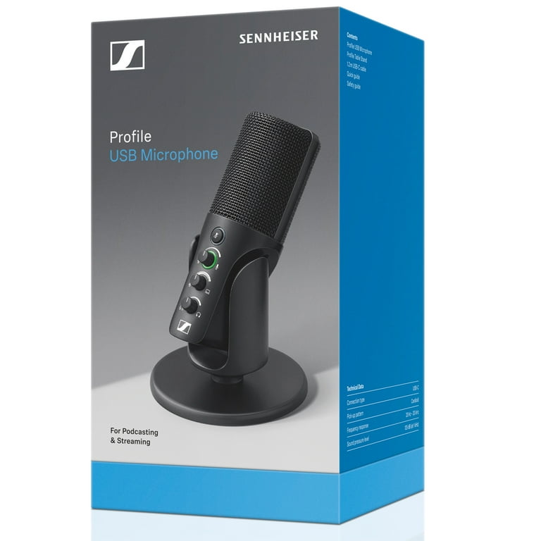 Sennheiser Profile Condenser USB-C Microphone for Podcasting