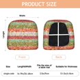 thumbnail image 3 of Pioneer Flower Seat Covers for Dining Room Chairs Set Of 6,Stretch Printed Washable Chair Seat Cover with Elastic Ties and Button,Removable Waterproof Couch Cushion Covers, 3 of 6