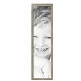 thumbnail image 2 of ArtToFrames 10" x 40" Silver Compo Dark Wash Picture Frame, 10x40 inch Silver Wood Poster Frame (WOM-5227),  Pack, 2 of 7