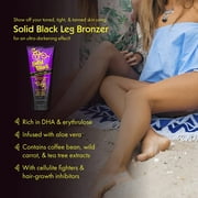 Millennium Tanning Solid Black Ultra-Dark Leg Bronzer