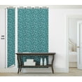 thumbnail image 6 of Ambesonne Teal Green Peel & Stick Wallpaper for Home, Leaves Motif on Stripes, 13"x100", Teal and White, 6 of 6