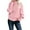 Pink, variant on UJNDER Mid Neck Sweater for Women Loose Long Sleeve Knit Solid Color Pullover Top Beige L