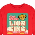 thumbnail image 3 of The Lion King - Retro Styled - Simba - Toddler & Youth Long Sleeve Graphic T-Shirt, 3 of 5