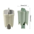 Bells Pepper Corer Pepper Seed Removers Jalapeno Corer Tool Separators for Pepper Cucumbers