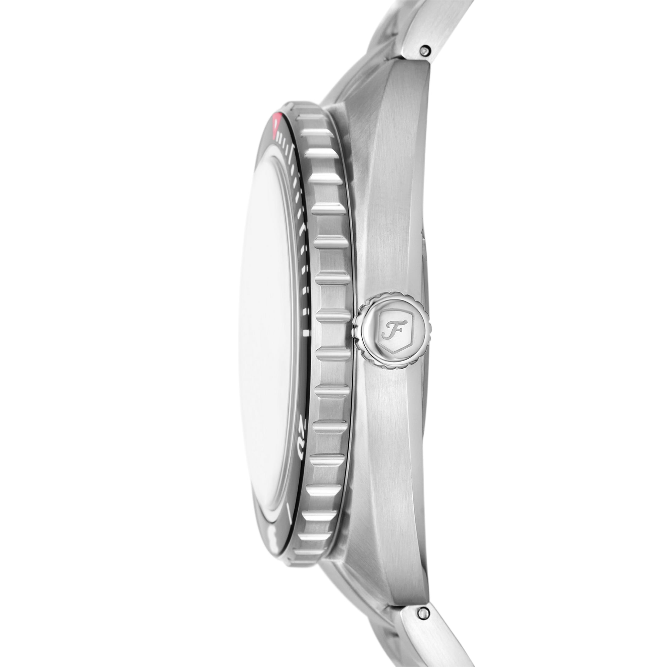 Fossil Men's Breaker Three-Hand Date, Stainless Steel Watch