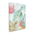 thumbnail image 3 of Stupell Industries Turtle Coral Reef Bubbles Graphic Art Gallery Wrapped Canvas Print Wall Art, Design by House of Rose, 3 of 7