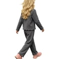 thumbnail image 5 of Lovzfmll Girl's Sweatshirt Set, Long Sleeve Top with Flower Detail & Pants, Casual Wear for Toddler, 1-2 Years, 5 of 6