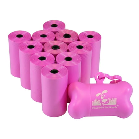 Pet Waste Bags Dog Bulk On A Roll Clean Up Bag Refills Free Bone Dispenser 220