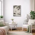 thumbnail image 3 of Framed Canvas Print Chinese Crane Wall Art Elegant Oriental Bird Nature Decorative for Living Room Bedroom - 16"x24" WHITE, 3 of 8