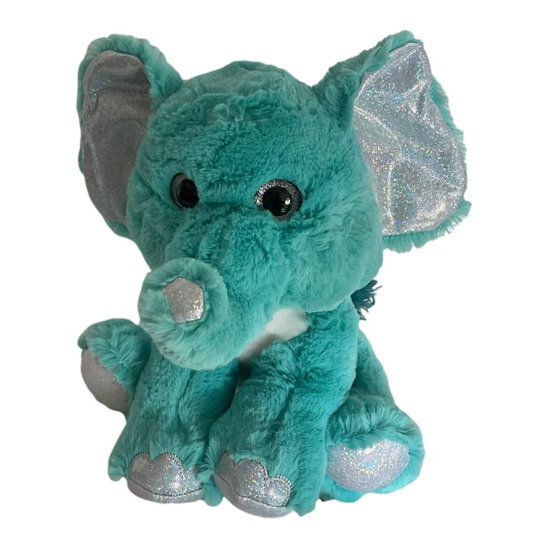 小物 BLUE ELEPHANT Fiesta Toys Cotton Candy Cuties Ultra Plush Blue Elephant 10