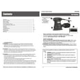 Hyper Tough 2.5 Amp Corded 5 inch Orbital Sander with Dust Bag, Vacuum