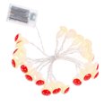 thumbnail image 1 of Led Cadena Seta Lámpara Cadena Decoración Con Caja De Batería Para Jardín Fiesta Boda Camino Decoración 2M/78,6 Pulgadas 20 Led Seta Cadena Lámpara Minnieouse HA020292-00, 1 of 6