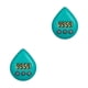 thumbnail image 4 of Moyic Gota de agua Temporizador digital electrónico Cronómetro Cuenta regresiva Pantalla grande Ahorro de energía Despertador para regalo Verde 2Conjunto, 4 of 6