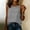 Gray, variant on Jerdar Natural Linen Sleeveless Tank Top Basic Summer Casual Crewneck Blouse With Pocket for Women L