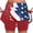 A01-Red, variant on Skorts for Woman High Waisted American Flag Print Skirts A-Line Stretchy Casual Skirts Built-In Shorts 4Th Of July Patriotic Fashion Outfits