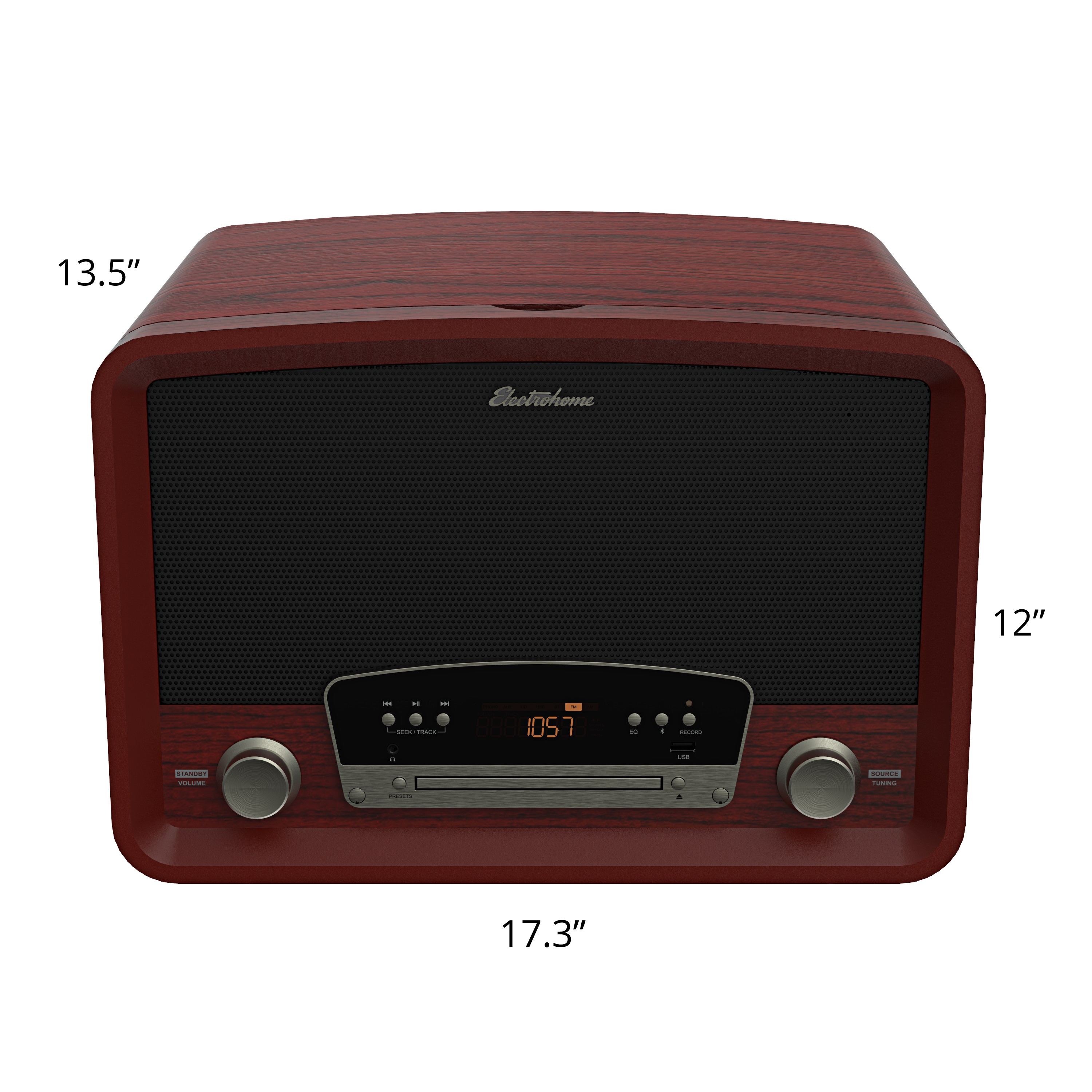 Electrohome Vinyl Record Player - 1 Year Extended Warranty - image 4 of 6