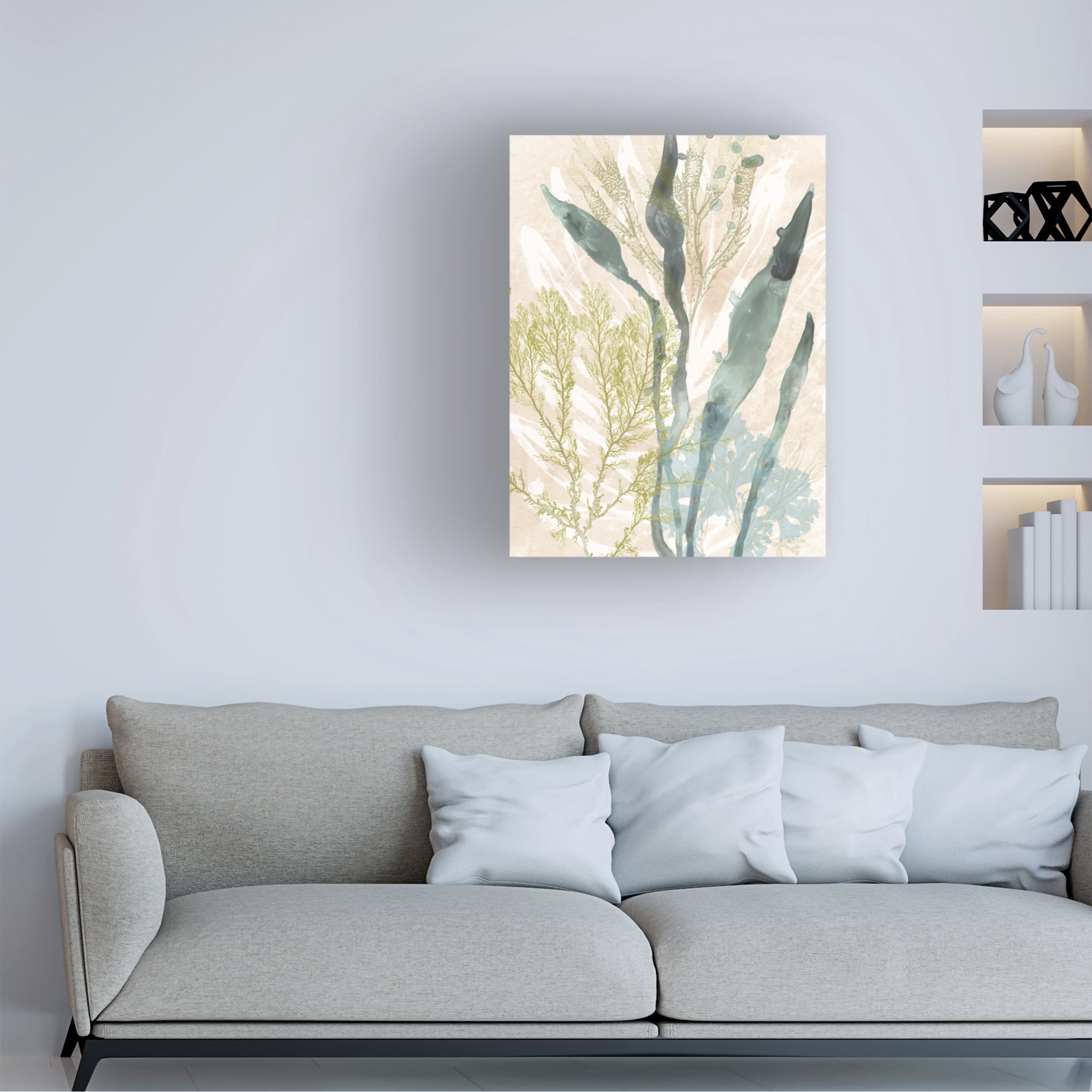 June Erica Vess 'Vintage Ocean Jewels I' Canvas Art