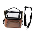 thumbnail image 2 of Estuche Organizador de Maquillaje con Divisor Extraíble, Bolsa de Cosméticos de Viaje Profesional, Bolsa para Brochas de Maquillaje para Artistas de M café, 2 of 10