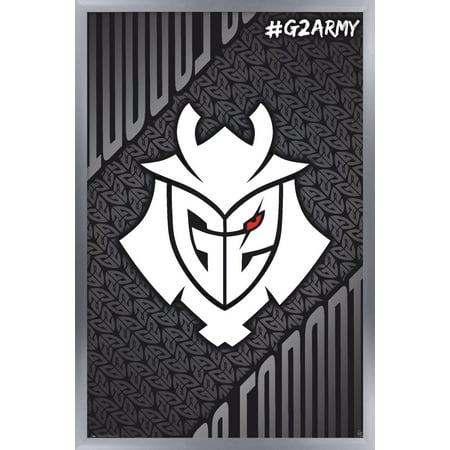 G2 Esports - G2 Army Wall Poster, 14.725" x 22.375" Framed