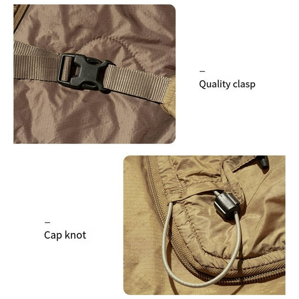 Cotton Sleeping Bag Cape Coat Bag Nature Hike Camping Insulation