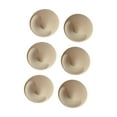 thumbnail image 4 of 6 piezas de almohadillas de sujetador insertos de seno divididos para deportes trajes de baño bikini reemplazo de tazas de sujetador de tazas cómodas Color de la piel, 4 of 8