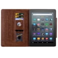 thumbnail image 2 of Dteck Case for Amazon Fire HD8/HD 8 Plus (12th Generation,2022),Magnetic PU Leather Smart Auto Wake/Sleep Folio Stand Case Card Slots Cover for Fire HD8/HD 8 Plus 12the Gen 2022,Brown, 2 of 5