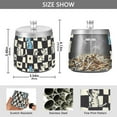 thumbnail image 2 of Yayeee Ashtray with Lid for Cigarette Smokeless Stainless Steel Home Ash Holder, Blue and White Cat, 2 of 7