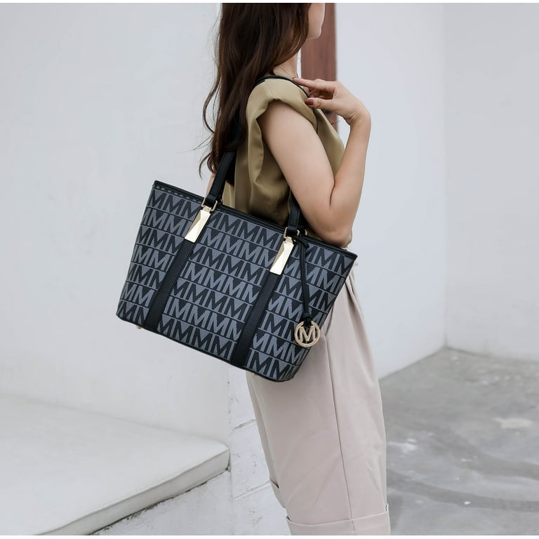MKF Collection Vegan Leather Women s Tote Bag Small Tote Handbag